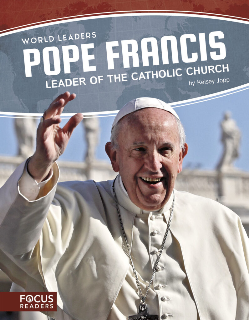 Introduces readers to the life and work of Pope Francis. Engaging infographics, thought-provoking discussion questions, and eye-catching photos give the reader an invaluable look into Vatican City, the Catholic Church, and the office of its current leader.