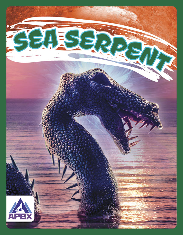 This book explores thrilling legends about the sea serpent. Short paragraphs of easy-to-read text are paired with eye-catching images to make reading engaging and accessible. The book also includes a table of contents, fun facts, sidebars, comprehension questions, a glossary, an index, and a list of resources for further reading.