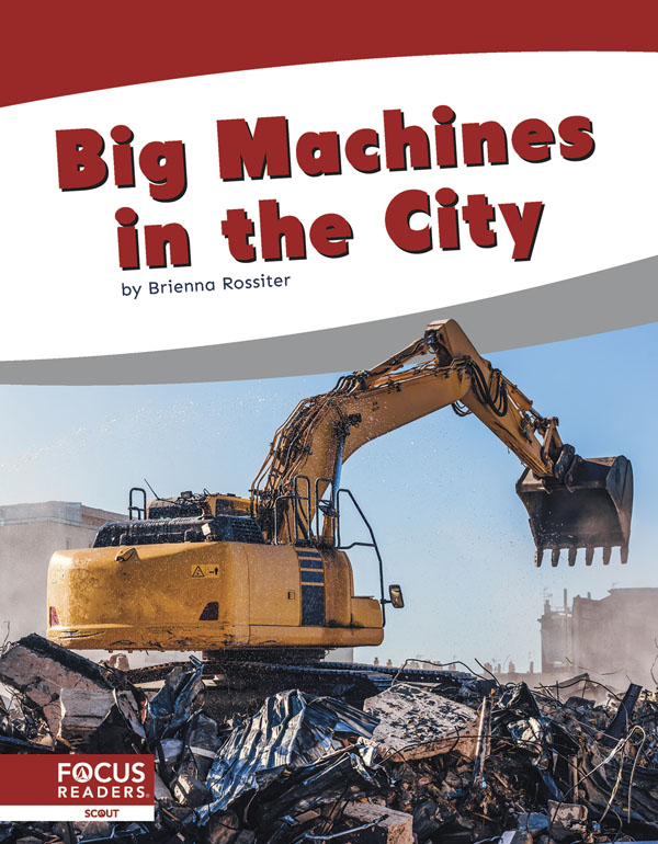 This fun book provides a simple explanation of buses, trucks, and other machines found in a city. Labeled photos and a photo glossary help make the text engaging and easy to read.