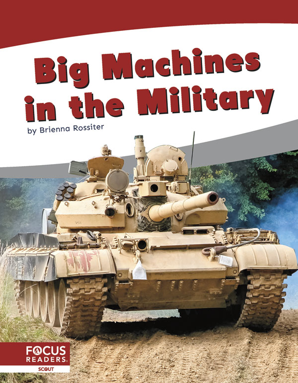 This fun book provides a simple explanation of military vehicles found in the air, on the water, and on land. Labeled photos and a photo glossary help make the text engaging and easy to read.