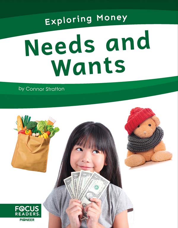 This informative book empowers young learners to take charge of their personal finances by exploring the difference between needs and wants. It includes a table of contents, informative sidebars, a That’s Amazing! special feature, quiz questions, a glossary, additional resources, and an index. This Focus Readers title is at the Pioneer level, aligned to reading levels of grades 1-2 and interest levels of grades 1-3.