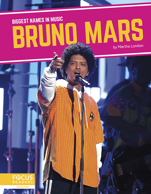 This title introduces readers to the life and music of Bruno Mars. Colorful photos, fun facts, and a timeline of key dates in his life make this book an exciting read for young music lovers.