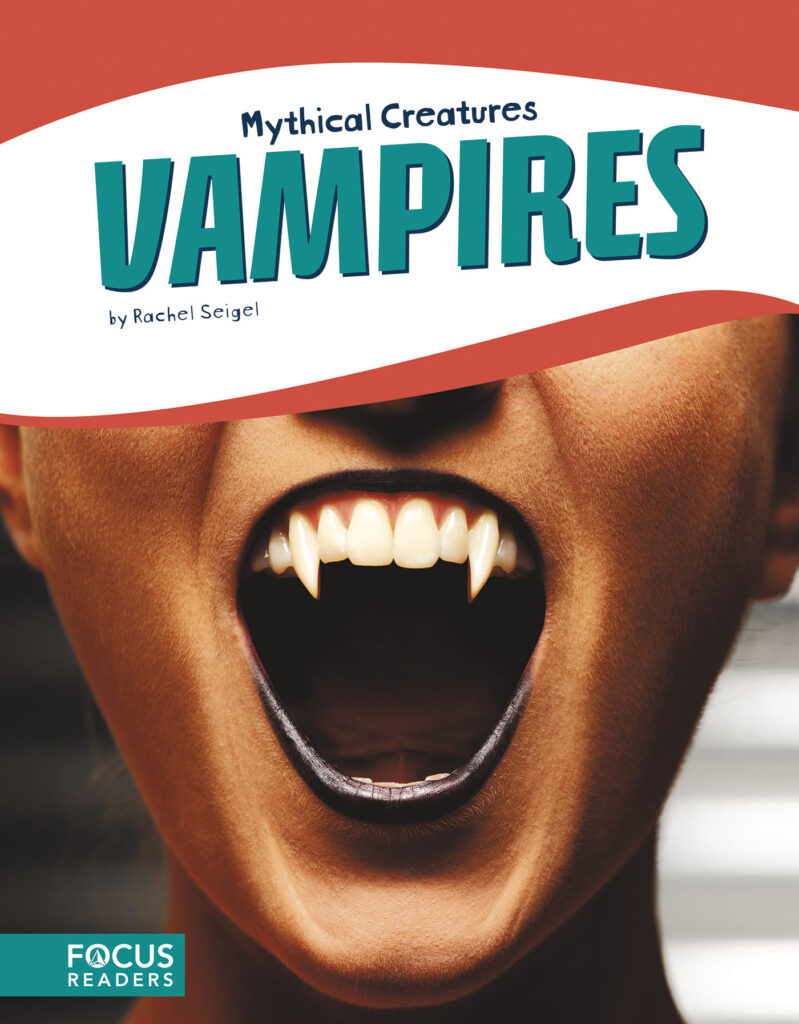 Introduces readers to the fascinating folklore behind vampires. Readable text, fun facts, and eye-catching photos invite readers to explore the mythology of this popular mythical creature.