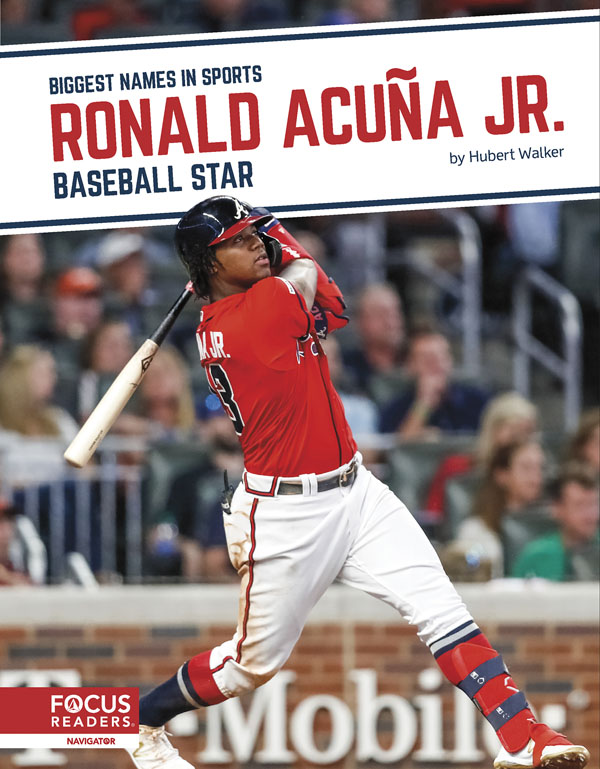 This exciting book introduces readers to the life and career of baseball star Ronald Acuña Jr. Colorful spreads, fun facts, interesting sidebars, and a map of important places in his life make this a thrilling read for young sports fans.