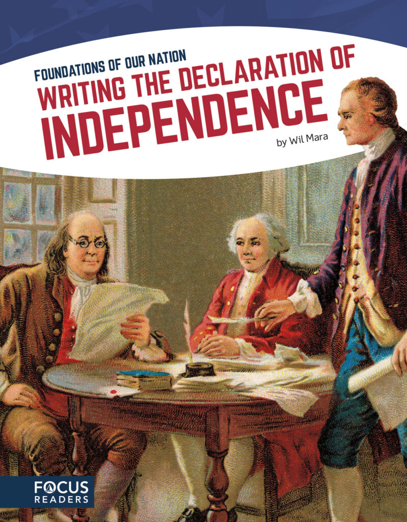 Explores the writing of the Declaration of Independence. Authoritative text, colorful illustrations, illuminating sidebars, and a 