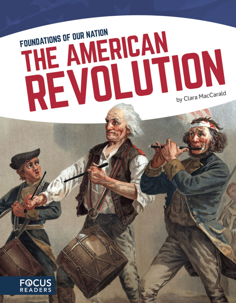 Explores the American Revolution. Authoritative text, colorful illustrations, illuminating sidebars, and a 
