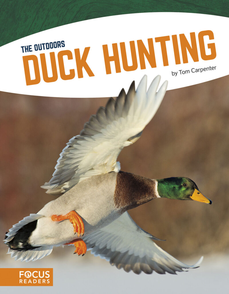 Explains the equipment, skills, and techniques needed for duck hunting. Vibrant photographs and clear text help readers understand and imagine this fascinating way to explore the outdoors.