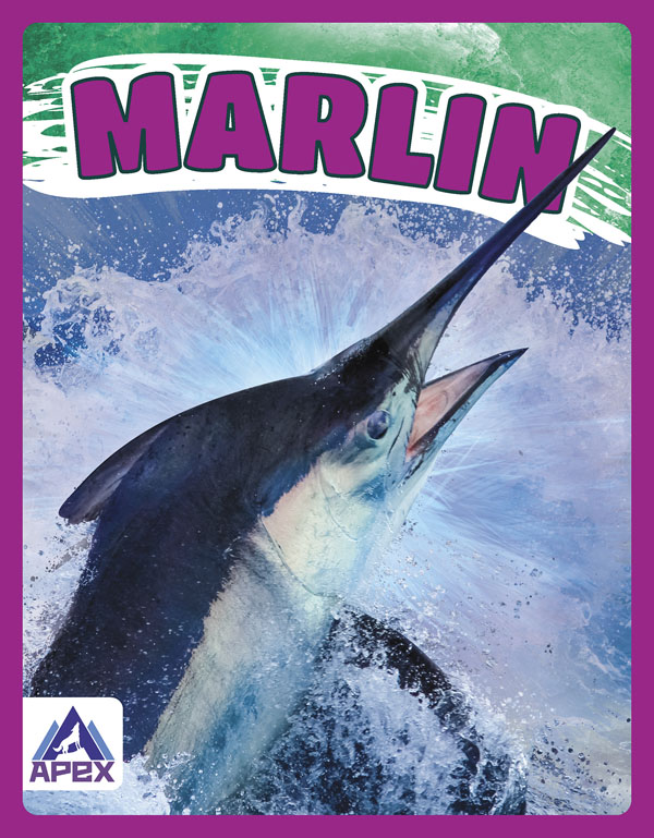 This book gives fascinating facts about marlin and their lives in the wild. Short paragraphs of easy-to-read text are paired with plenty of colorful photos to make reading engaging and accessible. The book also includes a table of contents, fun facts, sidebars, comprehension questions, a glossary, an index, and a list of resources for further reading.
