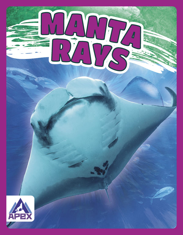 This book gives fascinating facts about manta rays and their lives in the wild. Short paragraphs of easy-to-read text are paired with plenty of colorful photos to make reading engaging and accessible. The book also includes a table of contents, fun facts, sidebars, comprehension questions, a glossary, an index, and a list of resources for further reading.