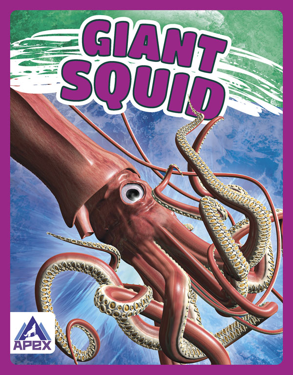 This book gives fascinating facts about giant squid and their lives in the wild. Short paragraphs of easy-to-read text are paired with plenty of colorful photos to make reading engaging and accessible. The book also includes a table of contents, fun facts, sidebars, comprehension questions, a glossary, an index, and a list of resources for further reading.