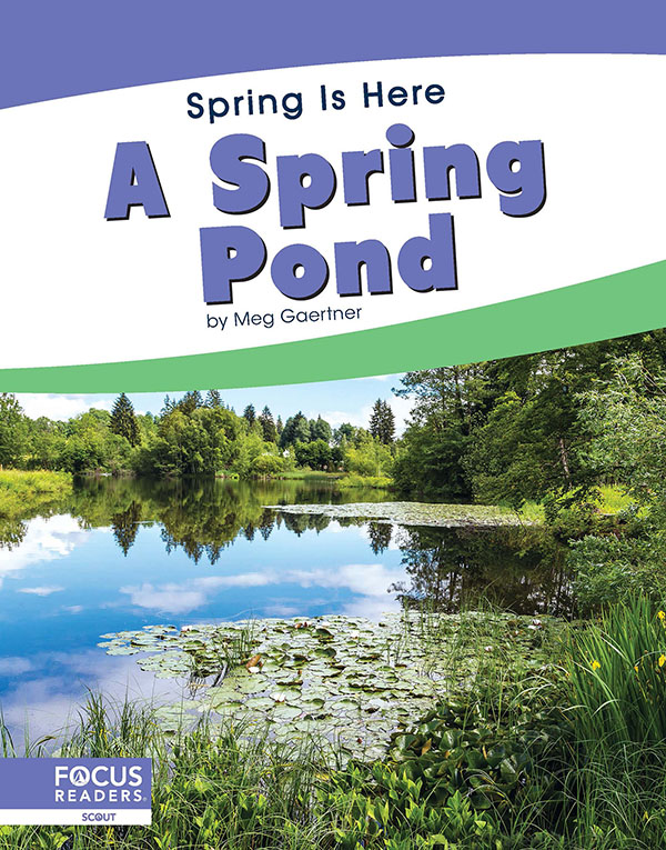 This title invites readers to explore the plants and animals of a pond in spring. Simple text, engaging photos, and a photo glossary make this title the perfect introduction to the topic.