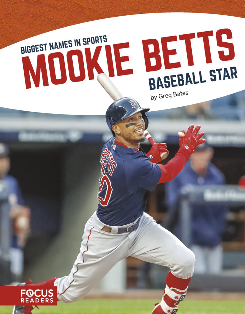 Introduces readers to the life and career of baseball star Mookie Betts. Colorful spreads, fun facts, interesting sidebars, and a map of important places in his life make this a thrilling read for young sports fans.