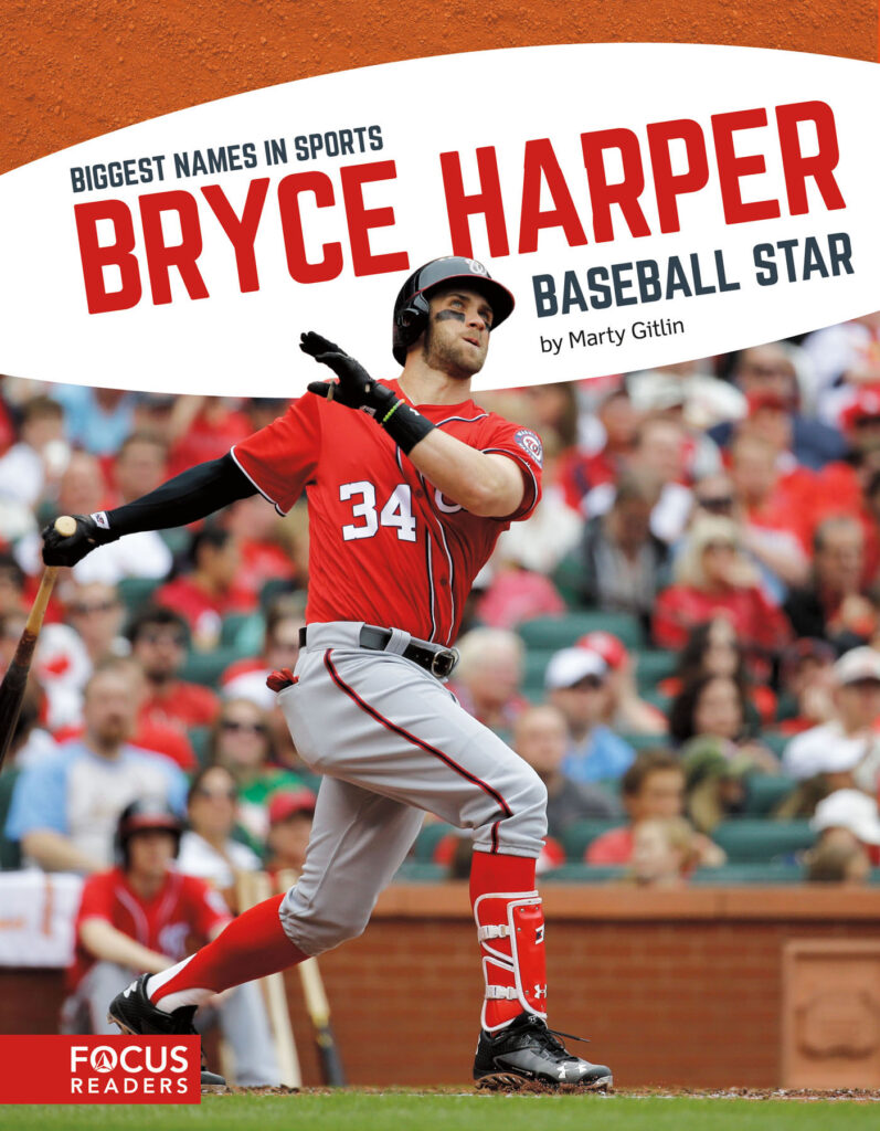 Introduces readers to the life and career of baseball star Bryce Harper. Colorful spreads, fun facts, interesting sidebars, and a map of important places in his life make this a thrilling read for young sports fans.
