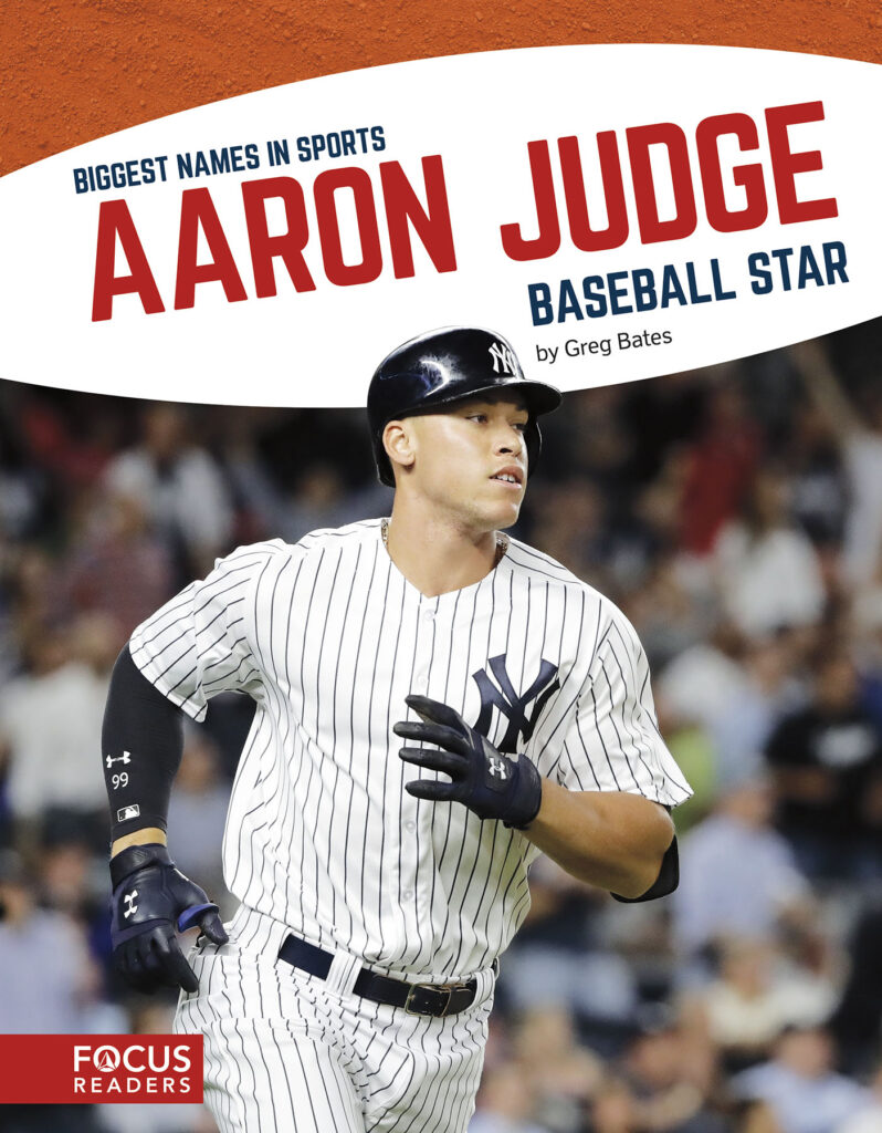 Introduces readers to the life and career of baseball star Aaron Judge. Colorful spreads, fun facts, interesting sidebars, and a map of important places in his life make this a thrilling read for young sports fans.