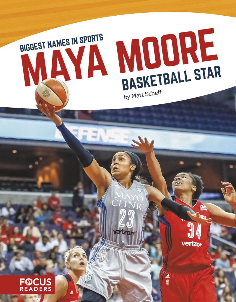 Introduces readers to the life and career of basketball star Maya Moore. Colorful spreads, fun facts, interesting sidebars, and a map of important places in her life make this a thrilling read for young sports fans.