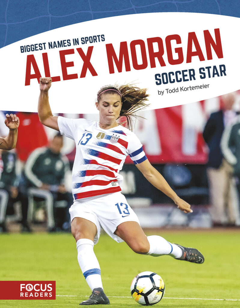 Introduces readers to the life and career of soccer star Alex Morgan. Colorful spreads, fun facts, interesting sidebars, and a map of important places in her life make this a thrilling read for young sports fans.