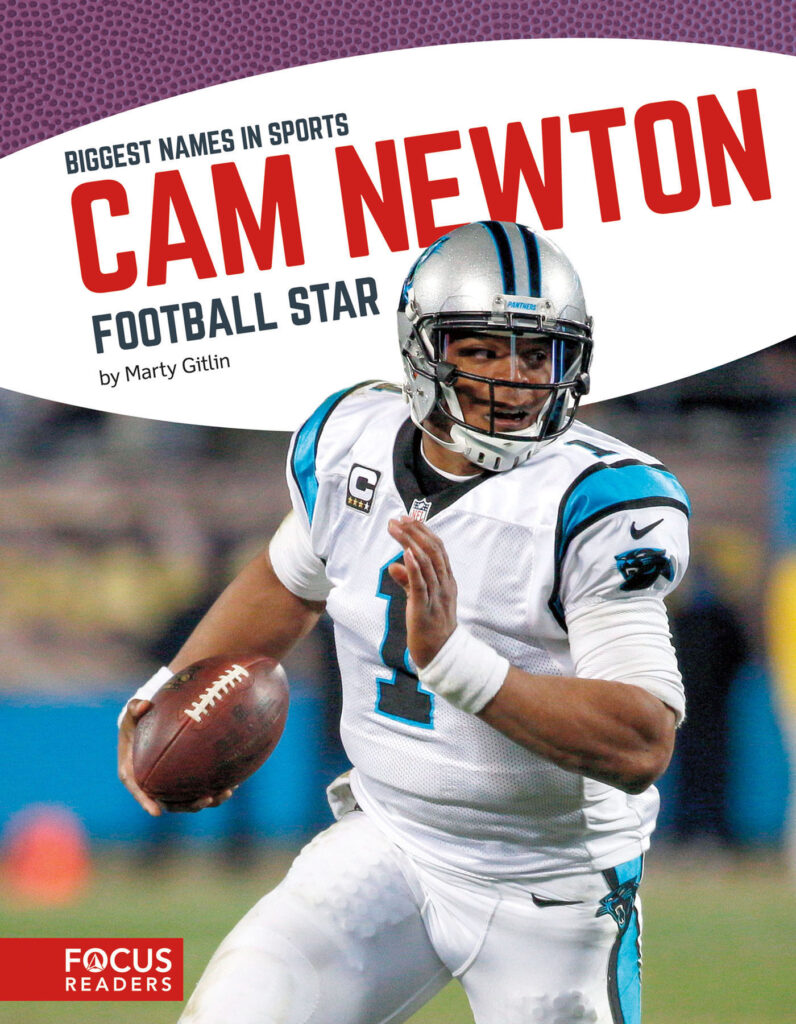Introduces readers to the life and career of football star Cam Newton. Colorful spreads, fun facts, interesting sidebars, and a map of important places in his life make this a thrilling read for young sports fans.