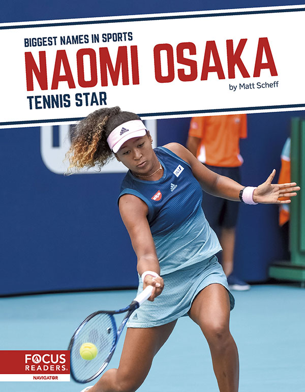 This exciting book introduces readers to the life and career of tennis star Naomi Osaka. Colorful spreads, fun facts, interesting sidebars, and a map of important places in her life make this a thrilling read for young sports fans.