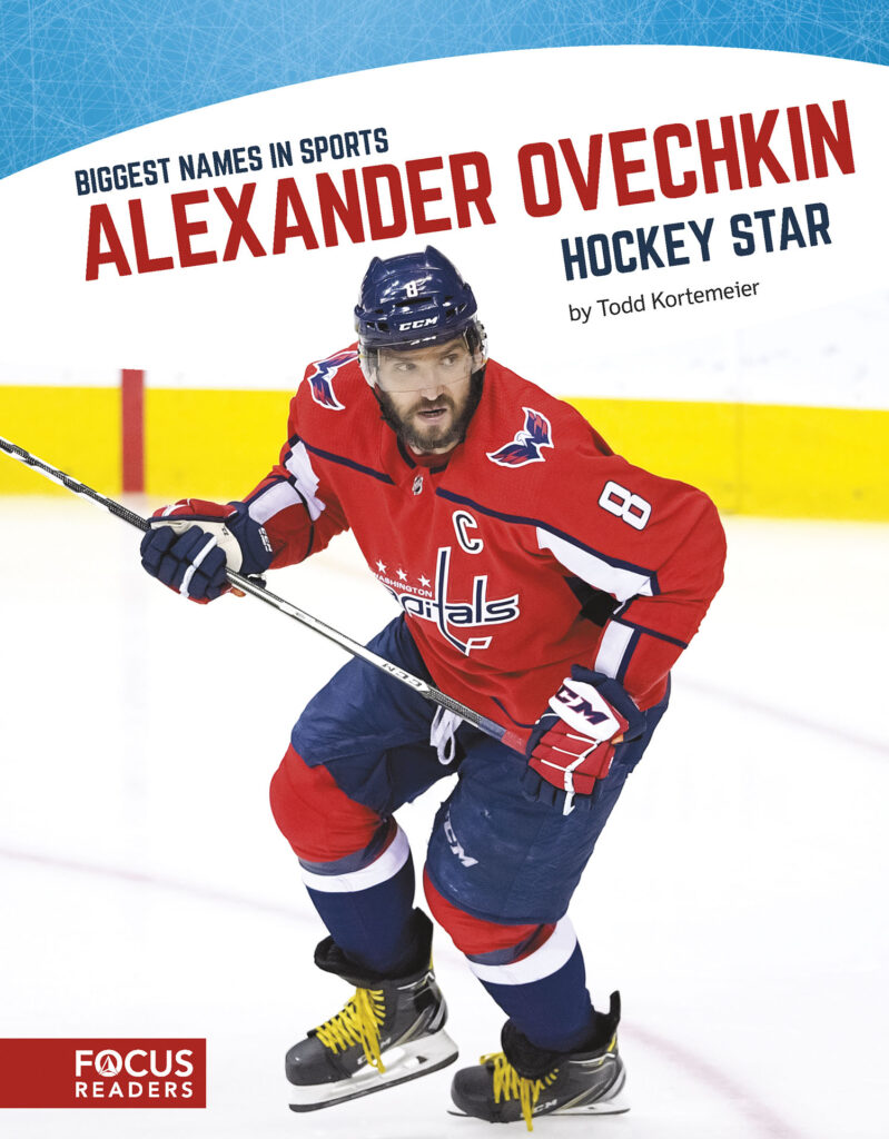 Introduces readers to the life and career of hockey star Alexander Ovechkin. Colorful spreads, fun facts, interesting sidebars, and a map of important places in his life make this a thrilling read for young sports fans.