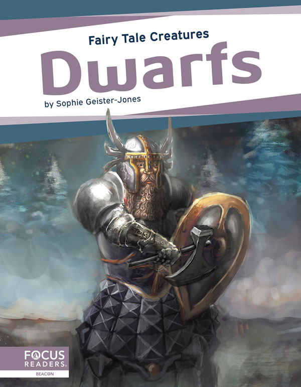 This book introduces readers to tales of dwarfs, from ancient myths to modern stories. The book also includes a table of contents, one infographic, informative sidebars, a 