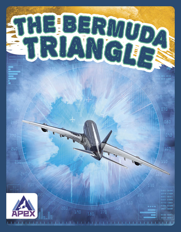 This book introduces readers to the Bermuda Triangle and the mysterious stories of ships and airplanes disappearing inside it. Short paragraphs of easy-to-read text are paired with eye-catching images to make reading engaging and accessible. The book also includes a table of contents, fun facts, sidebars, comprehension questions, a glossary, an index, and a list of resources for further reading. Apex books have low reading levels (grades 2-3) but are designed for older students, with interest levels of grades 3-7.