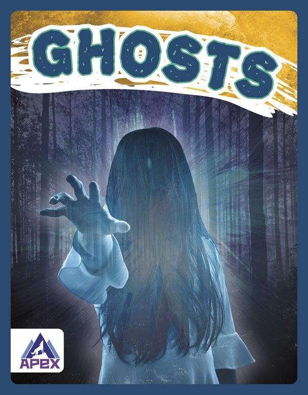 This book introduces readers to chilling ghost stories, revealing what the legends claim, some possible explanations, and what people still don’t know for sure. Short paragraphs of easy-to-read text are paired with eye-catching images to make reading engaging and accessible. The book also includes a table of contents, fun facts, sidebars, comprehension questions, a glossary, an index, and a list of resources for further reading. Apex books have low reading levels (grades 2-3) but are designed for older students, with interest levels of grades 3-7.
