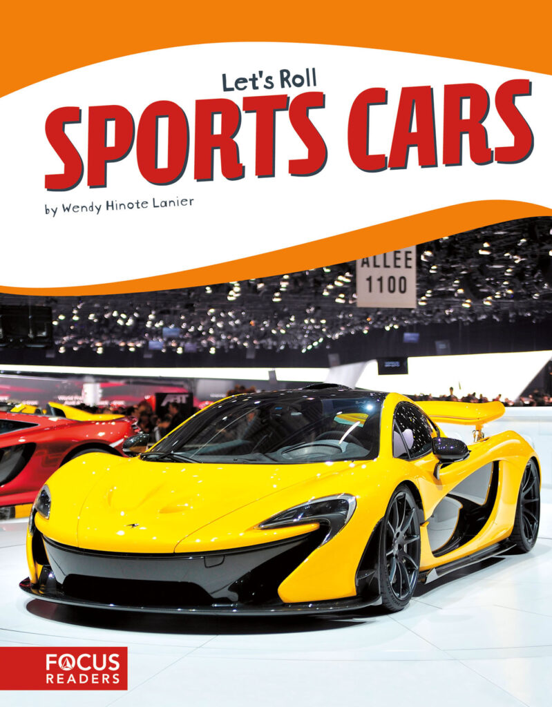 Offers readers a close-up look at sports cars. With colorful spreads featuring fun facts, sidebars, labeled diagrams, and a 