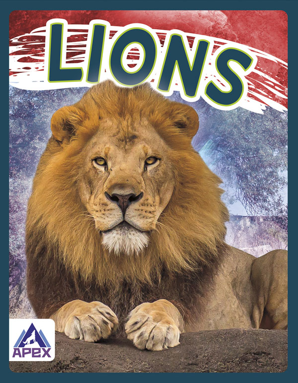 This book gives fascinating facts about lions and their lives in the wild. Short paragraphs of easy-to-read text are paired with plenty of colorful photos to make reading engaging and accessible. The book also includes a table of contents, fun facts, sidebars, comprehension questions, a glossary, an index, and a list of resources for further reading.