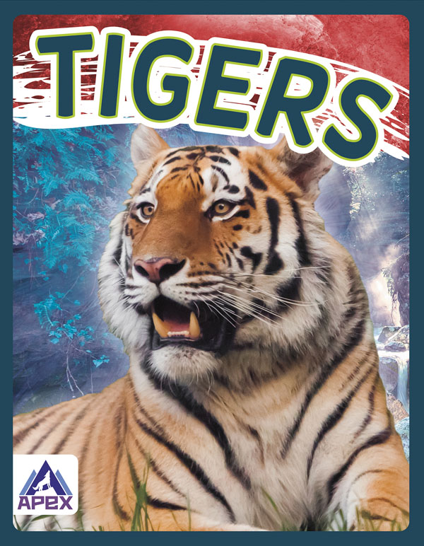 This book gives fascinating facts about tigers and their lives in the wild. Short paragraphs of easy-to-read text are paired with plenty of colorful photos to make reading engaging and accessible. The book also includes a table of contents, fun facts, sidebars, comprehension questions, a glossary, an index, and a list of resources for further reading.