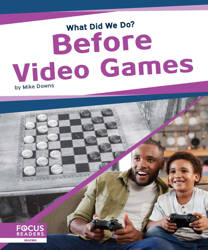 Travel back in time to find out what life was like before video games. Historical photographs, helpful infographics, and a “Blast from the Past” special feature provide readers an engaging overview of games and activities people enjoyed before video games were invented.