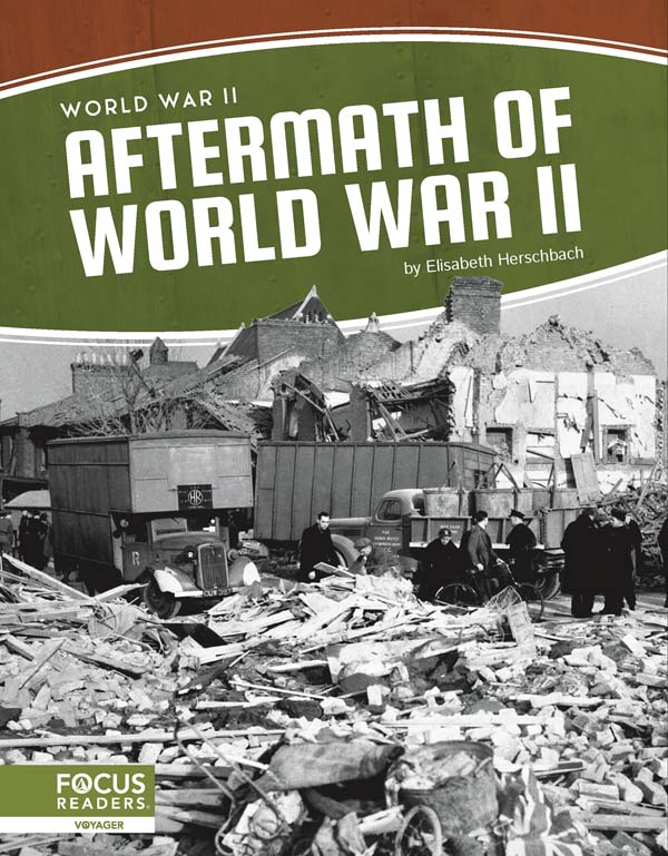 This book describes the immediate impacts and long-term changes brought about by World War II, from changes in borders and governments to individuals' daily lives. In addition to historic photos, this book includes a table of contents, two infographics, critical thinking questions, two 