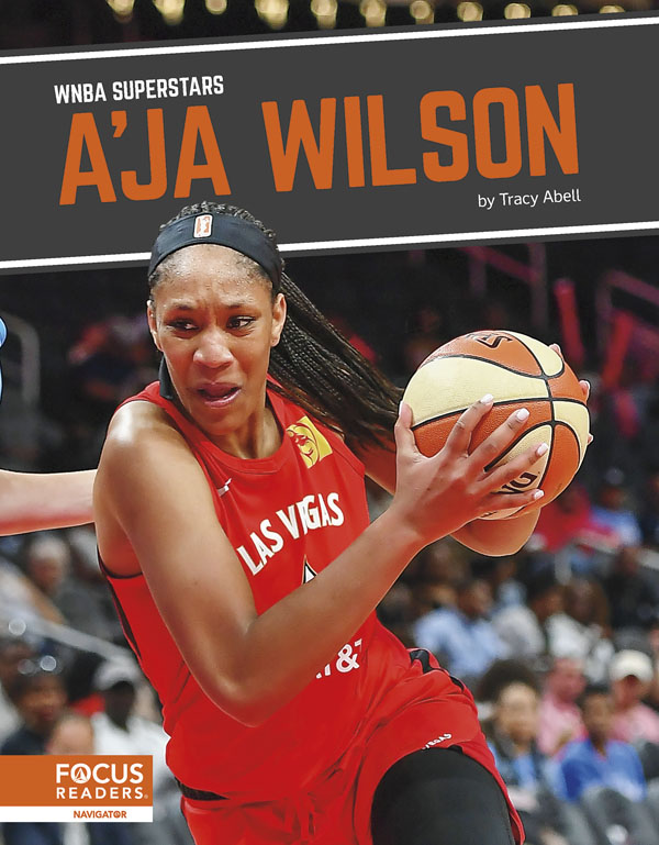 This exciting book introduces readers to the life and career of WNBA superstar A'ja Wilson. The book also includes a table of contents, a Paving the Way special feature, an At a Glance section, informative sidebars, quiz questions, a glossary, additional resources, and an index. This Focus Readers series is at the Navigator level, aligned to reading levels of grades 3-5 and interest levels of grades 4-7.