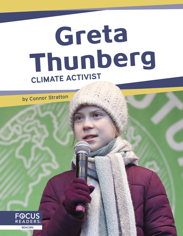 This fascinating book introduces readers to the life and work of Greta Thunberg, including her passionate speeches to raise awareness about climate change. Historic images, “Did You Know?” sidebars, and a “Topic Spotlight” special feature provide added interest and context.