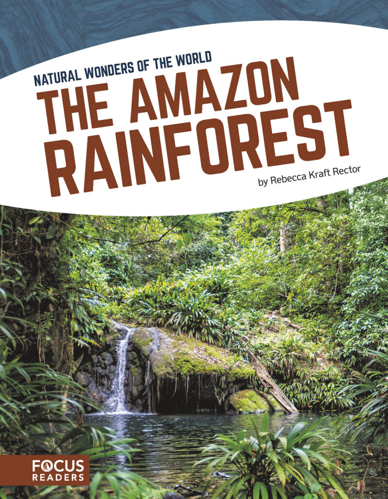 Explore the past, present, and future of the Amazon Rainforest. Beautiful photos, fact-filled text, and engaging infographics help readers learn all about this natural wonder and how to protect it long into the future.