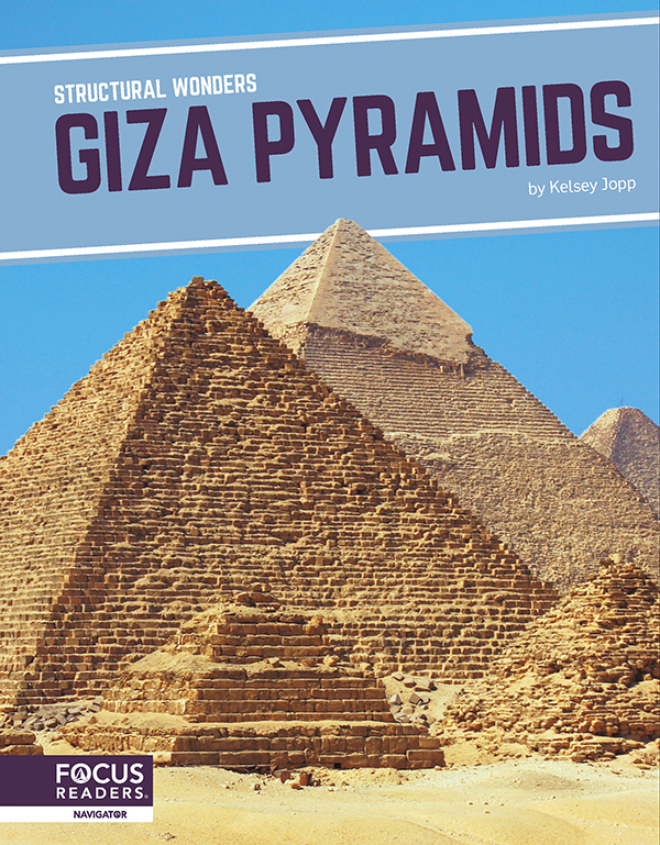 This fascinating book provides an up-close look at the Giza Pyramids. Young readers will learn about the history and construction of the structure, as well as what the site is like today. The book also features informative sidebars, a 
