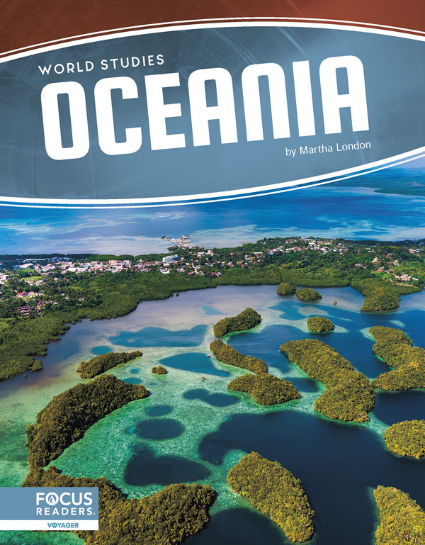 This title introduces readers to the region of Oceania. Concise text, thought-provoking discussion questions, and compelling photos give the reader an insightful look into Oceania’s rich and complex histories, natural environments, economies, governments, and peoples.