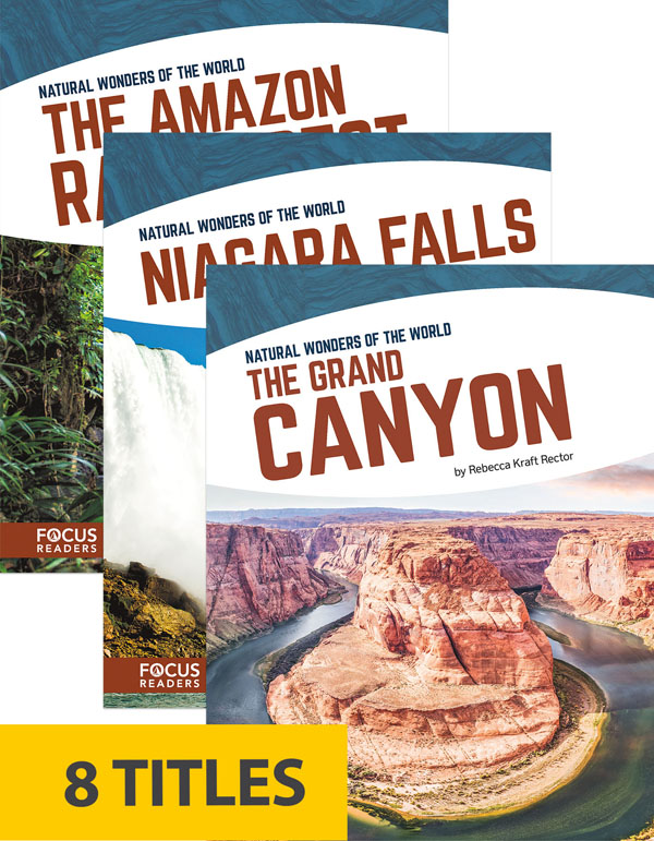 Natural Wonders Of The World (Set Of 8)
