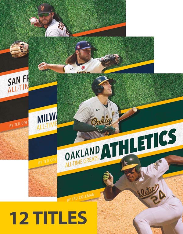 From the legends of the game to today’s superstars, Major League Baseball has always been home to supremely talented players. This series introduces readers to the best of the best from their favorite teams through the years. Each book includes a table of contents, a timeline, team facts, additional resources links, a glossary, and an index. This Press Box Books series is aligned to a reading level of grade 3 and an interest level of grades 2-4.
