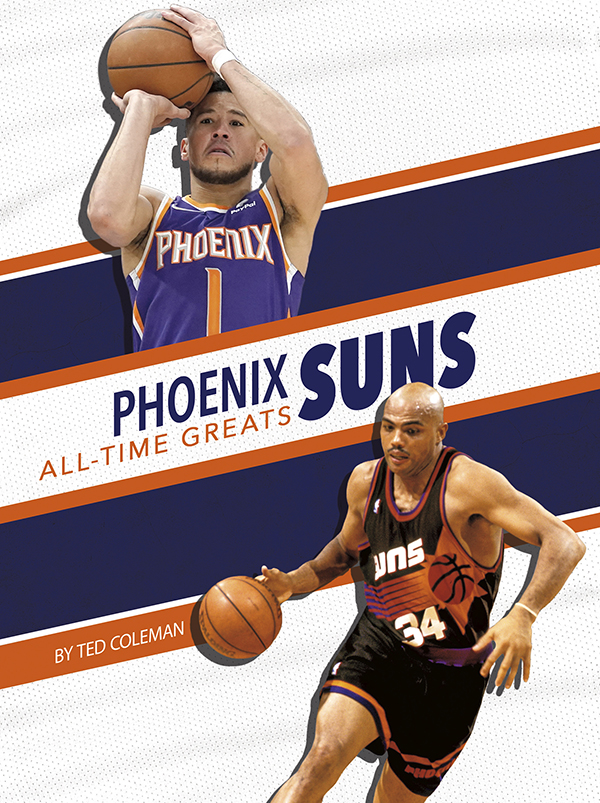 Get to know the greatest players in the history of the Phoenix Suns, from the legends of the past to today’s biggest superstars. This action-packed book also includes a timeline, team facts, additional resources links, a glossary, and an index. This Press Box Books title is aligned to a reading level of grade 3 and an interest level of grades 2-4.