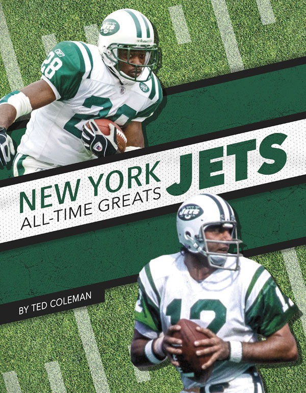 Get to know the greatest players in the history of the New York Jets, from the legends of the past to today’s biggest superstars. This action-packed book also includes a timeline, team facts, additional resources links, a glossary, and an index. This Press Box Books title is aligned to a reading level of grade 3 and an interest level of grades 2-4.