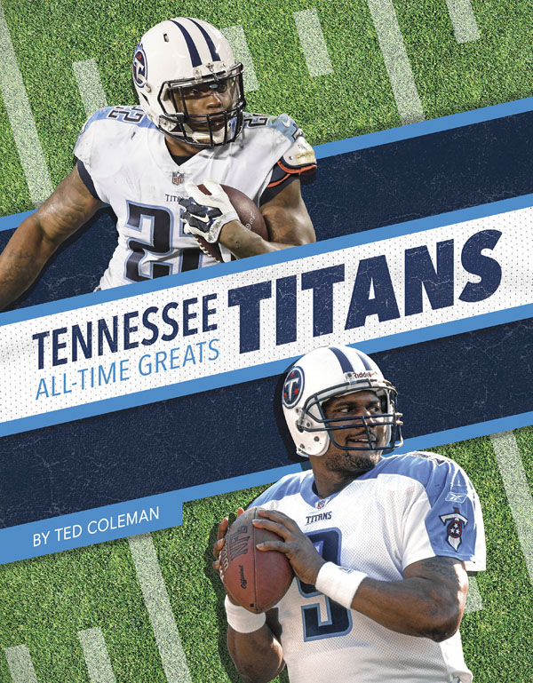 Get to know the greatest players in the history of the Tennessee Titans, from the legends of the past to today’s biggest superstars. This action-packed book also includes a timeline, team facts, additional resources links, a glossary, and an index. This Press Box Books title is aligned to a reading level of grade 3 and an interest level of grades 2-4.