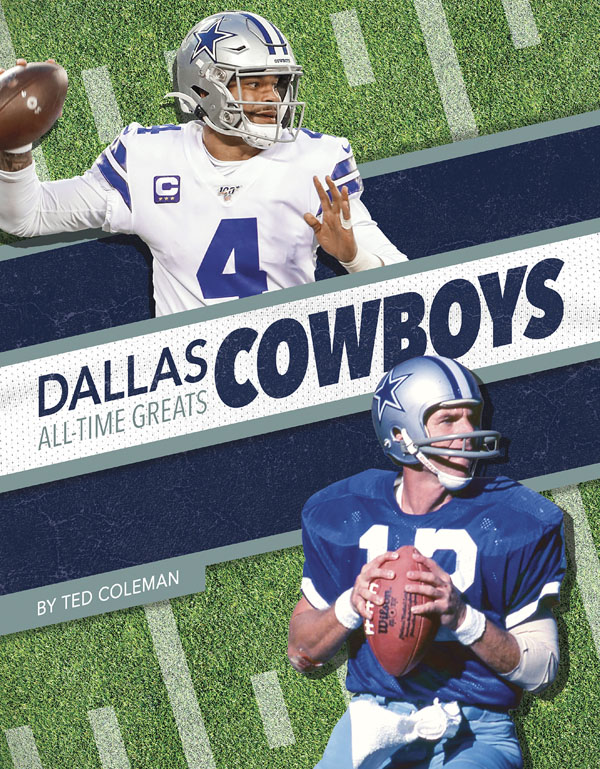 From the legends of the game to today’s superstars, get to know the players who have made the Dallas Cowboys one of the NFL's top teams through the years. This book includes a table of contents, a timeline, team facts, additional resources links, a glossary, and an index. This Press Box Books title is aligned to a reading level of grade 3 and an interest level of grades 2–4.