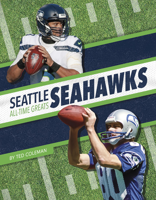 From the legends of the game to today’s superstars, get to know the players who have made the Seattle Seahawks one of the NFL's top teams through the years. This book includes a table of contents, a timeline, team facts, additional resources links, a glossary, and an index. This Press Box Books title is aligned to a reading level of grade 3 and an interest level of grades 2–4.