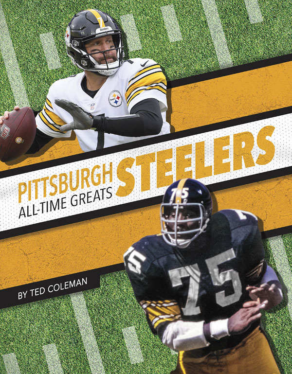 From the legends of the game to today’s superstars, get to know the players who have made the Pittsburgh Steelers one of the NFL's top teams through the years. This book includes a table of contents, a timeline, team facts, additional resources links, a glossary, and an index. This Press Box Books title is aligned to a reading level of grade 3 and an interest level of grades 2–4.
