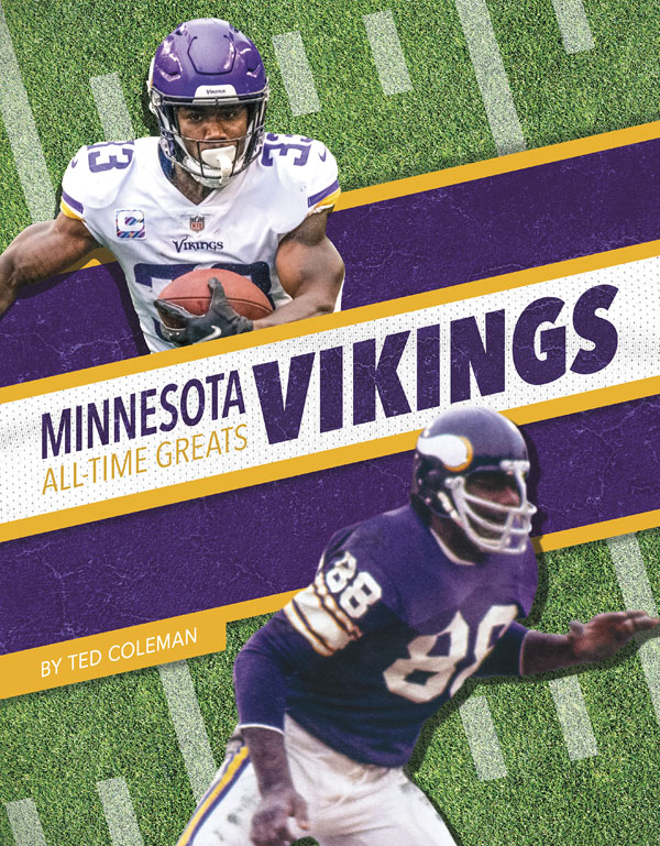 From the legends of the game to today’s superstars, get to know the players who have made the Minnesota Vikings one of the NFL's top teams through the years. This book includes a table of contents, a timeline, team facts, additional resources links, a glossary, and an index. This Press Box Books title is aligned to a reading level of grade 3 and an interest level of grades 2–4.