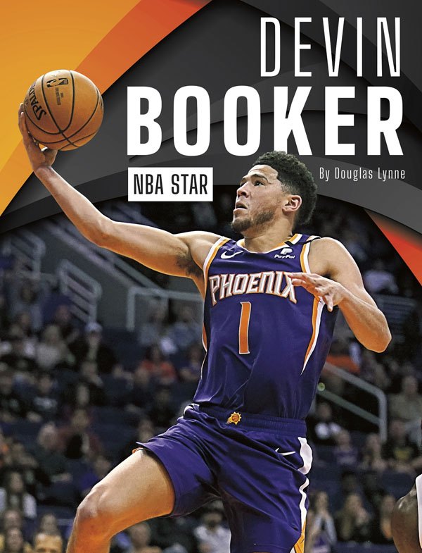 The world’s greatest sports stars are known for dominating their opponents and making dynamic plays that amaze their fans. Get to know NBA star Devin Booker, highlighting the biggest moments of his career. Filled with exciting photos, compelling text, and informative sidebars, this book is sure to be a hit with young basketball fans.
