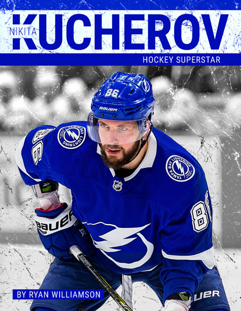 This action-packed biography gives readers an inside look at the career of hockey superstar Nikita Kucherov. Filled with exciting photos, compelling text, and informative sidebars, this book is sure to be a hit with young hockey fans.