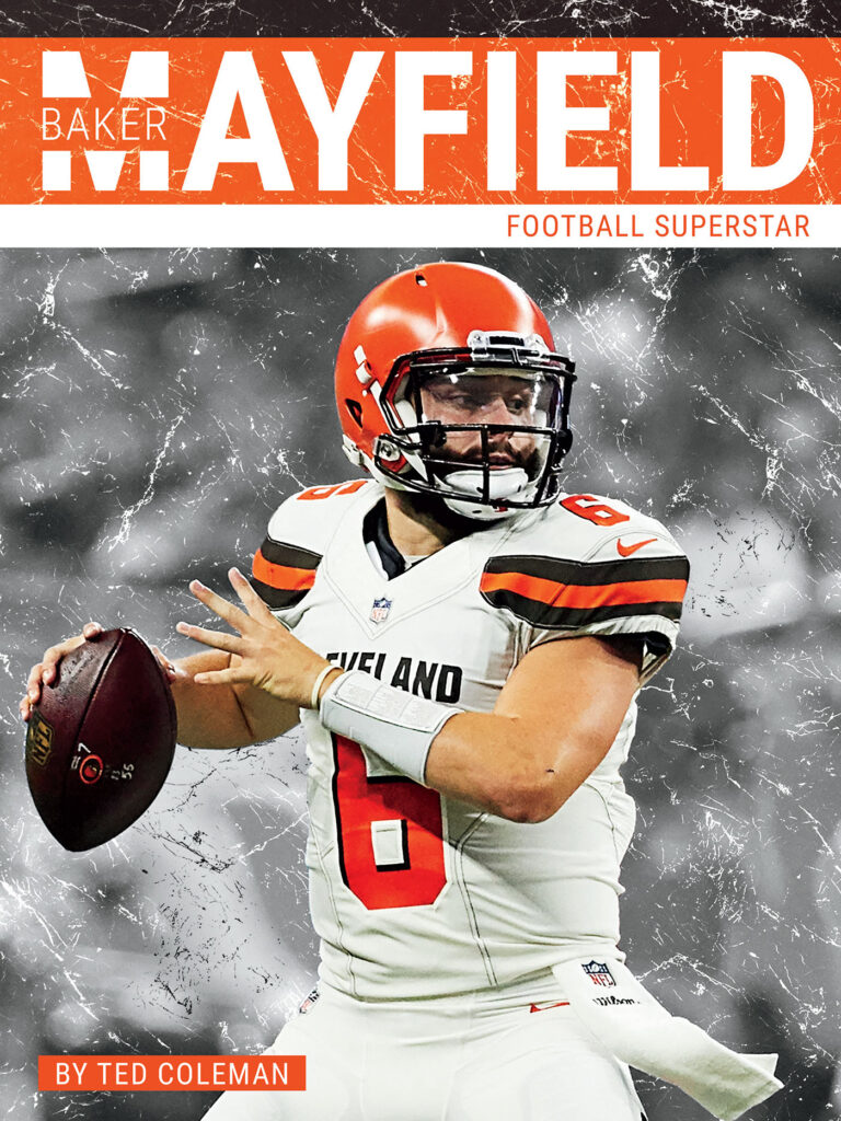 This action-packed biography gives readers an inside look at the career of football superstar Baker Mayfield. Filled with exciting photos, compelling text, and informative sidebars, this book is sure to be a hit with young football fans.