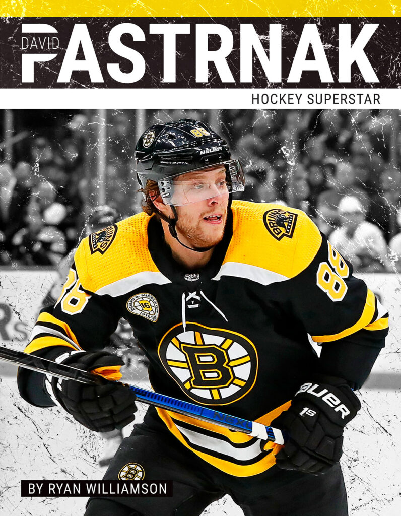 This action-packed biography gives readers an inside look at the career of hockey superstar David Pastrnak. Filled with exciting photos, compelling text, and informative sidebars, this book is sure to be a hit with young hockey fans.
