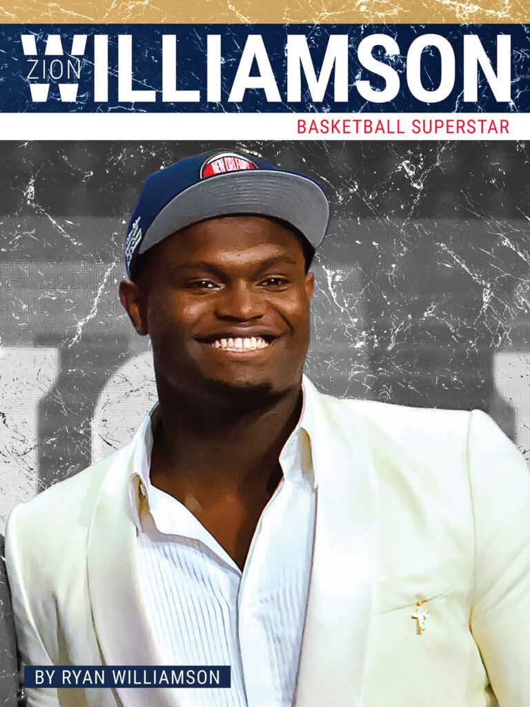 This action-packed biography gives readers an inside look at the career of basketball superstar Zion Williamson. Filled with exciting photos, compelling text, and informative sidebars, this book is sure to be a hit with young basketball fans.